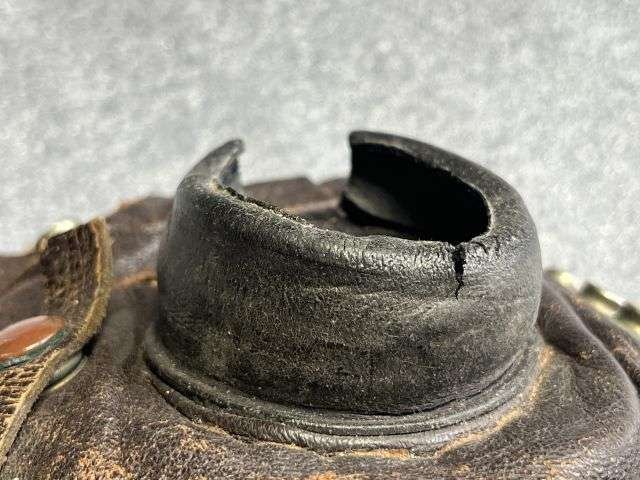 26) Excellent Original Late War Early Post WW2 RAF Late Pattern C-Type Flying Helmet 22C/880 Large Size 4 — image 15