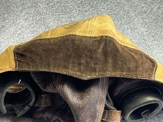 26) Excellent Original Late War Early Post WW2 RAF Late Pattern C-Type Flying Helmet 22C/880 Large Size 4 — image 4