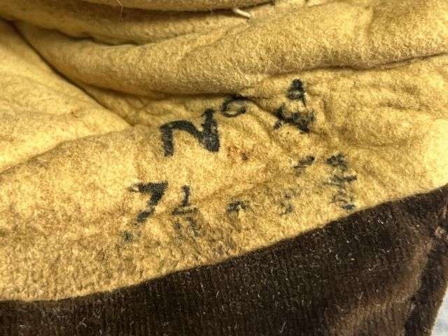 26) Excellent Original Late War Early Post WW2 RAF Late Pattern C-Type Flying Helmet 22C/880 Large Size 4 — image 7