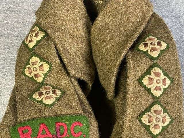 28) Good Original Officers 1949 Pattern Battledress Blouse With Original RADC Insignia Dated 1951 — image 8