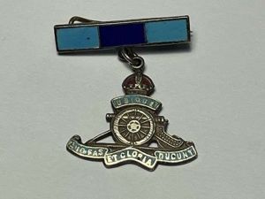 21) Good Original WW1 WW2 Silver Enamelled Sweetheart Brooch to …
