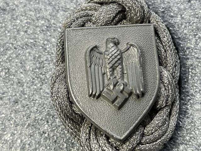 23) Lovely Original WW2 German Army Marksmanship Lanyard 1st Pattern — image 8