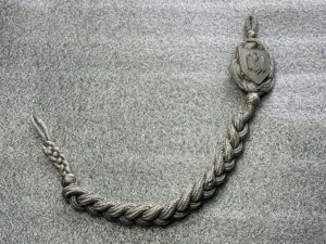 23) Lovely Original WW2 German Army Marksmanship Lanyard 1st Pattern