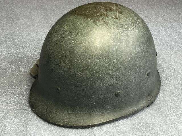 10) Excellent Complete Original 1st Gulf War Iraqi Helmet Battlefield Pick Up — image 8