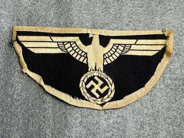 12) Excellent Original Uniform Removed WW2 German Army Sports Vest Eagle — image 4