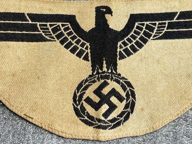 12) Excellent Original Uniform Removed WW2 German Army Sports Vest Eagle — image 6
