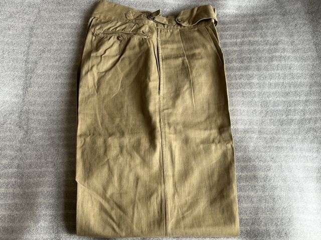 107) Excellent Original WW2 British Army Officers Private Purchase KD Shorts — image 10