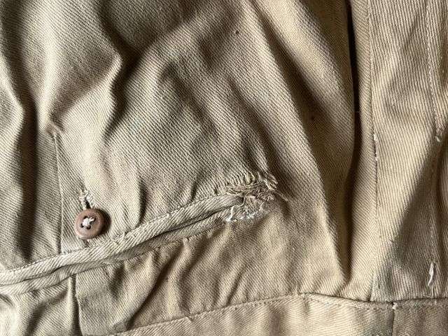 107) Excellent Original WW2 British Army Officers Private Purchase KD Shorts — image 3