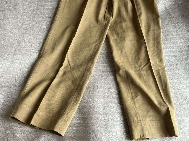 107) Excellent Original WW2 British Army Officers Private Purchase KD Shorts — image 7
