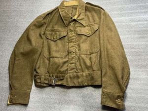 2) Good Original WW2 British Army 1940 Pattern Battledress Blouse …