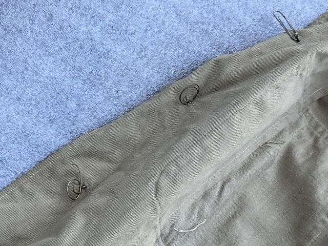 88) Original 1930s-WW2 British Army Officers Private Purchase KD Bush Jacket. Some Dirt & Marks — image 15