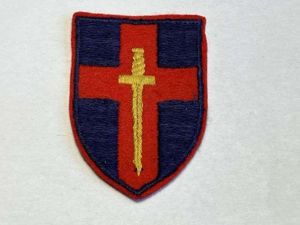 142) Nice Original Post WW2 BAOR Rhine Army Cloth Badge …