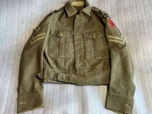 148) Tatty Original British Army 1946 Pattern Battledress Blouse 1948 …