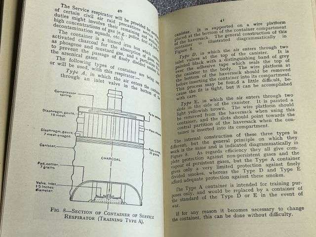 150) Excellent Original WW2 ARP Handbook No1 Personal Protection Against Gas 1939 — image 3
