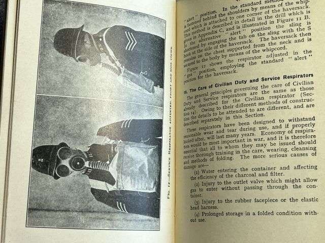 150) Excellent Original WW2 ARP Handbook No1 Personal Protection Against Gas 1939 — image 4