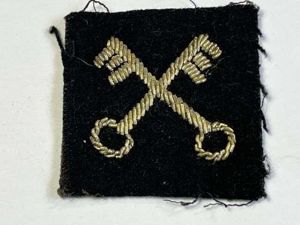 127) Good Original WW2 British 2nd Infantry Division Bullion Thread …