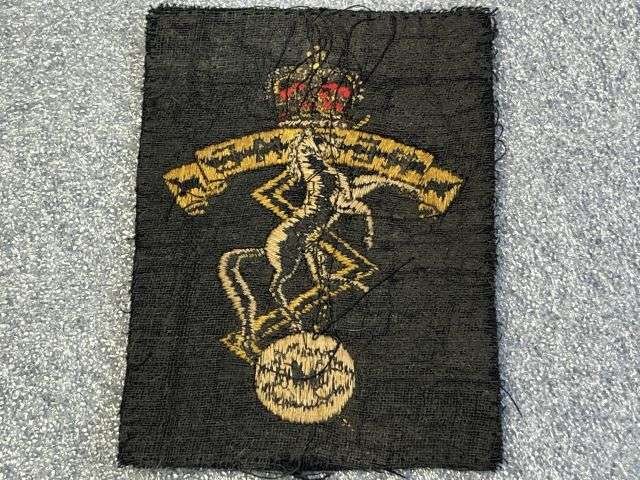 133) Set of 3 Vintage British Army Blazer Badges. ATS. REME & London Irish Rifles. — image 4