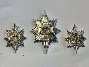 134) Excellent Post WW2 British Army Worcester & Sherwood Foresters …