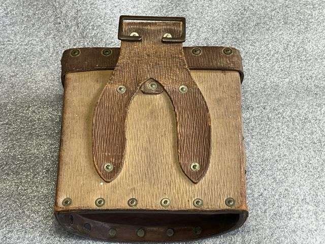 100) Excellent Original WW2 1939 Pattern Half Round Leather Binocular Case. Home Guard Etc — image 18