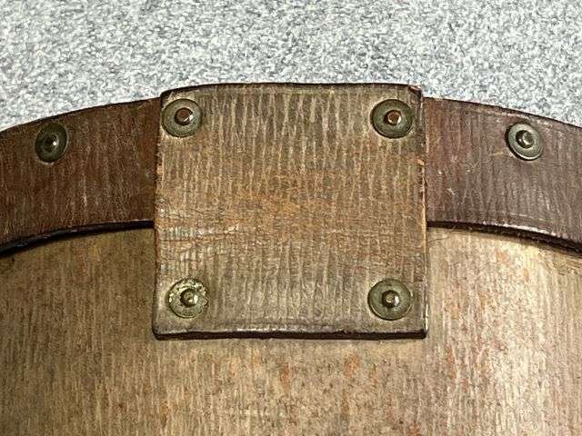 100) Excellent Original WW2 1939 Pattern Half Round Leather Binocular Case. Home Guard Etc — image 19