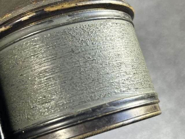 100) Excellent Original WW2 1939 Pattern Half Round Leather Binocular Case. Home Guard Etc — image 5