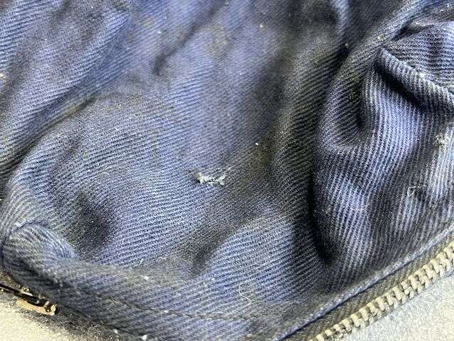 102) Unidentified Vintage British? Army Machine Gun Spent Cartridge Catcher — image 6