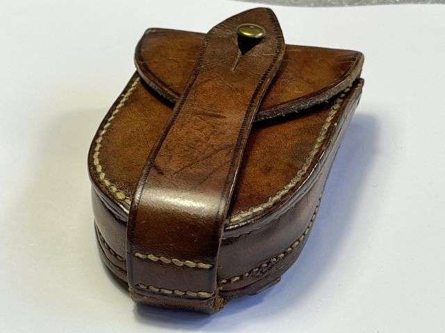 103) Excellent Original WW1 British Officers Verner's Pattern VIII Compass Dated 1918 & Leather Case — image 16