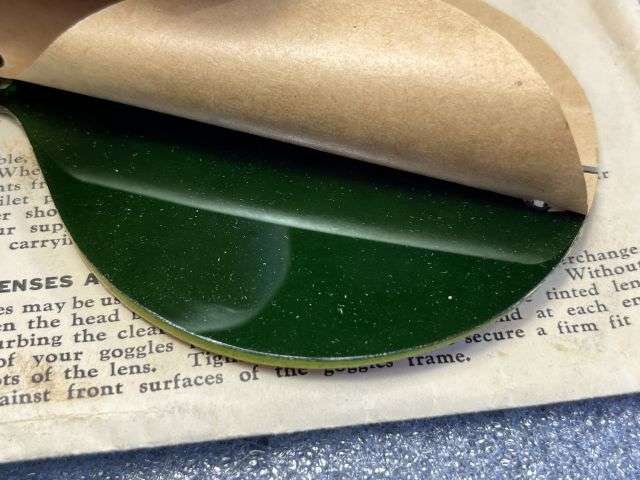 105) Original WW2 Era US Army Issue General Purpose Goggles M-1944 In Box Of Issue — image 7