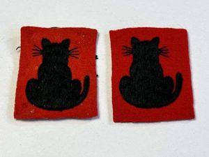 114) Excellent Original WW2 British 56th (London) Infantry Division & …