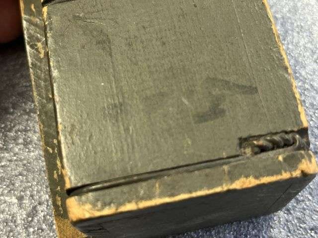 93) Excellent Original WW1 US Army Wooden Trench Periscope With Stand/Ground Spike & Belt Hook — image 3