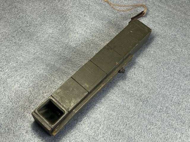 93) Excellent Original WW1 US Army Wooden Trench Periscope With Stand/Ground Spike & Belt Hook — image 6