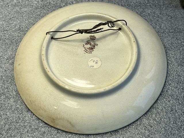 71) Good Original WW1 Bruce Bairnsfather Old Bill Small Plate — image 5