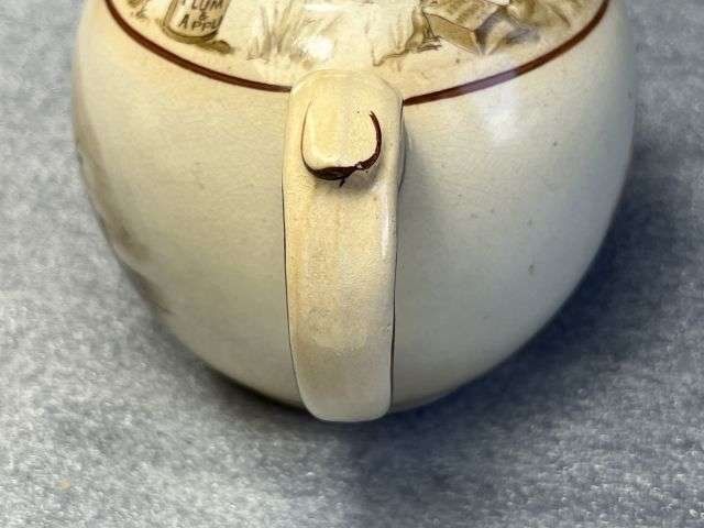 73) Lovely Original WW1 Bruce Bairnsfather Old Bill Teapot & Lid In Great Condition — image 15