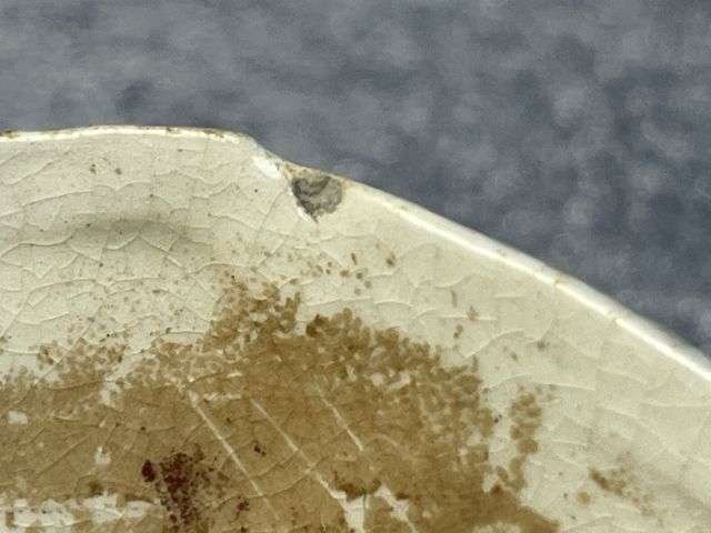 74) Excellent Original WW1 Era Bruce Bairnsfather Old Bill Large Oval Dish/Pin Tray 1919 — image 7