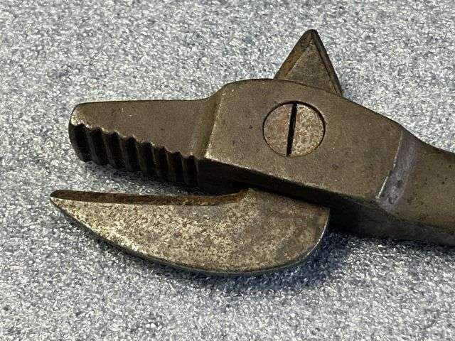 48) Excellent Early WW1 WW2 Era British Made Bully Beef Can Opener — image 5