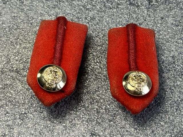 51) Clip On Post WW2 British Staff Officers Clip On Collar Tabs — image 3