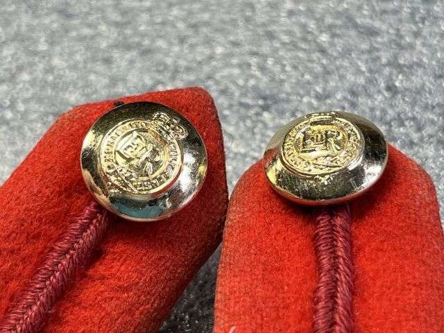 51) Clip On Post WW2 British Staff Officers Clip On Collar Tabs — image 4