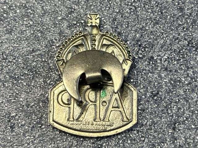 53) Excellent Original WW2 White Metal ARP Lapel Badge By Marples & Beadlay Birmingham — image 3
