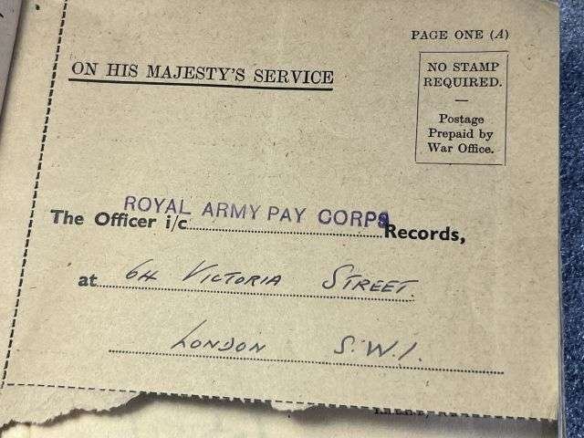 56) WW2 British Army Soldiers Service & Pay Book, Release Book & Paperwork Drivers ID Cards 7537492 Pte E.Matthews RAMC, CMP, RASC & RAPC — image 11