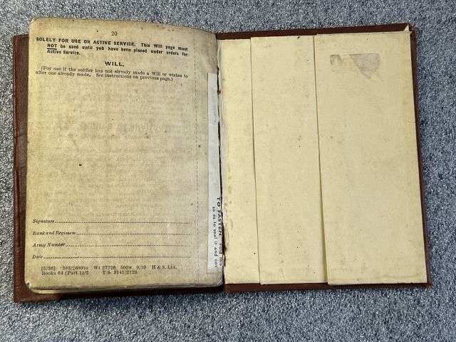 56) WW2 British Army Soldiers Service & Pay Book, Release Book & Paperwork Drivers ID Cards 7537492 Pte E.Matthews RAMC, CMP, RASC & RAPC — image 21