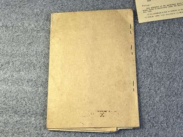56) WW2 British Army Soldiers Service & Pay Book, Release Book & Paperwork Drivers ID Cards 7537492 Pte E.Matthews RAMC, CMP, RASC & RAPC — image 5
