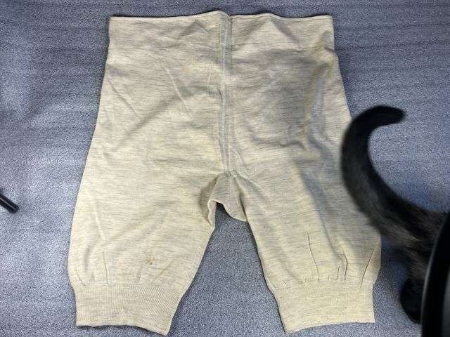 20) Nice Clean Original WW2 Australian Made British Army Thermal Underwear Dated 1943 — image 5