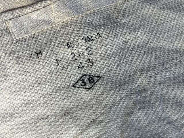 20) Nice Clean Original WW2 Australian Made British Army Thermal Underwear Dated 1943 — image 6