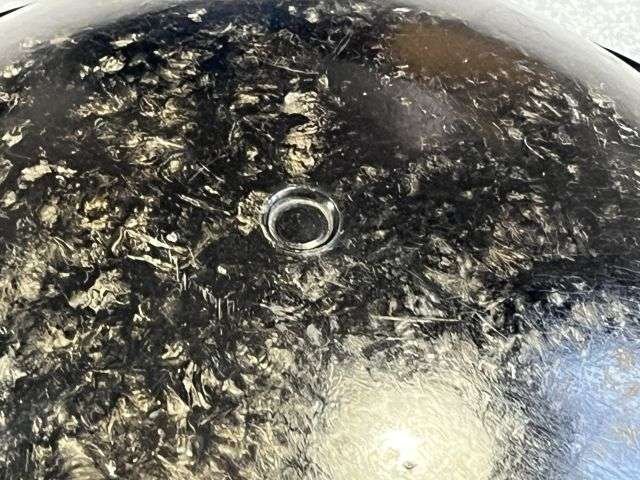 25) Excellent Original WW2 British Home Front Bakelite Protective Helmet Unusual Pattern — image 10