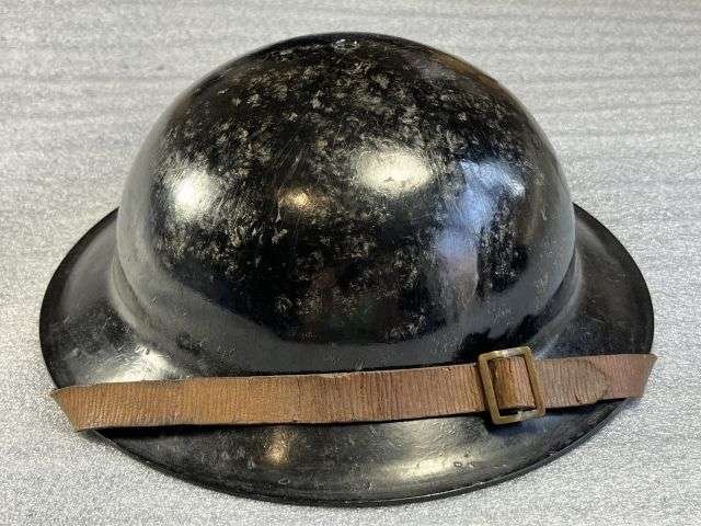 25) Excellent Original WW2 British Home Front Bakelite Protective Helmet Unusual Pattern — image 17