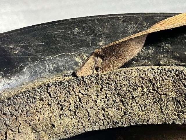 25) Excellent Original WW2 British Home Front Bakelite Protective Helmet Unusual Pattern — image 8