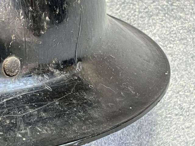 25) Excellent Original WW2 British Home Front Bakelite Protective Helmet Unusual Pattern — image 9