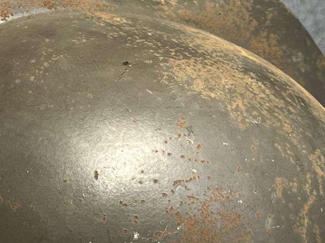 28) Excellent Original WW2 British Home Front ARP Defiance Shrapnel Helmet — image 10