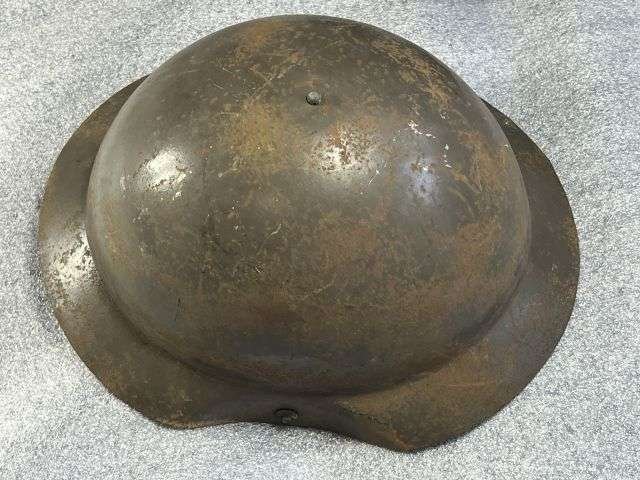 28) Excellent Original WW2 British Home Front ARP Defiance Shrapnel Helmet — image 12