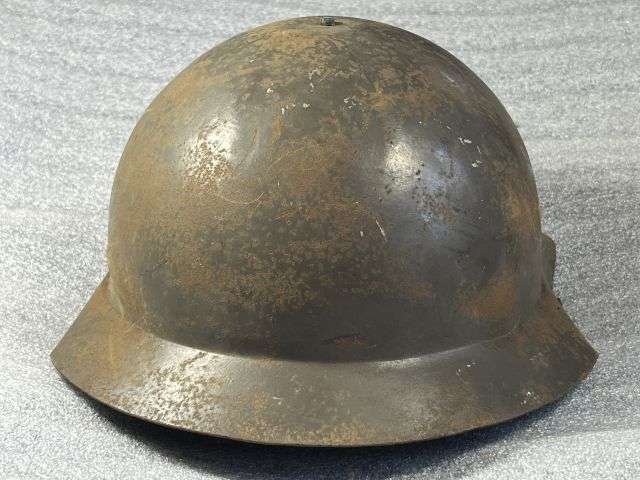 28) Excellent Original WW2 British Home Front ARP Defiance Shrapnel Helmet — image 13